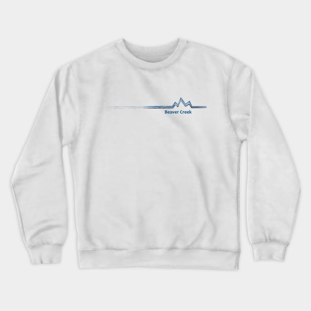 Beaver Creek Crewneck Sweatshirt by leewarddesign